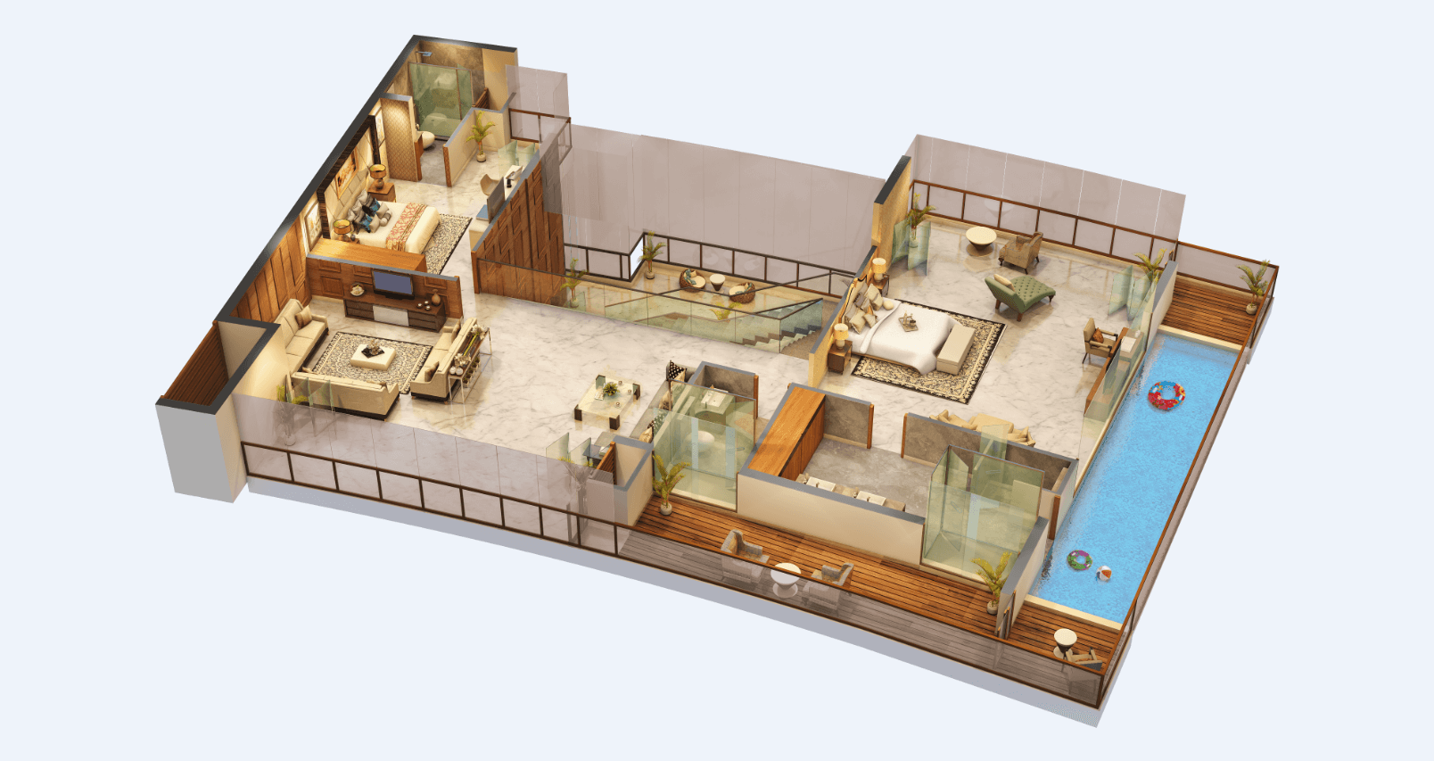 The Leela Sky Villas, New Delhi Floor plan